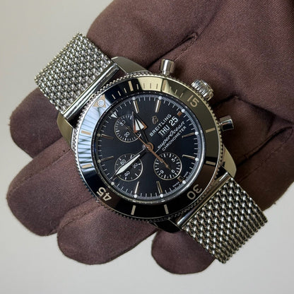 2021 Breitling SuperOcean Heritage II Chronograph 44 B13 / Steel / A13313 / Mint Condition / Box & Papers Just Watch It