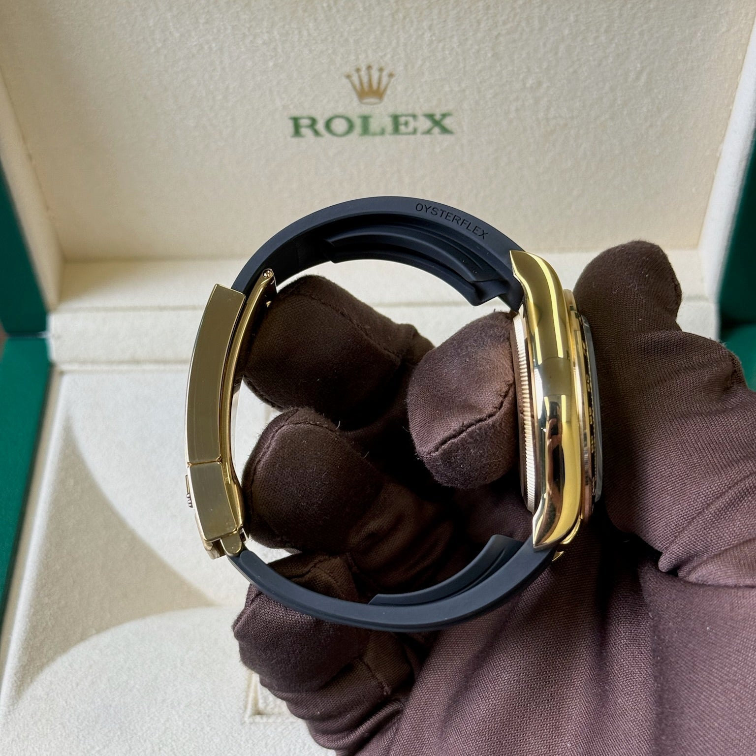 2025 Rolex Daytona Cosmograph 'Tiffany Blue' Dial / 126518LN / Yellow Gold / Brand New & Unworn / Box & Papers Just Watch It