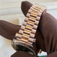 2024 Rolex Day Date 40 Olive Dial / 228235 / Rose Gold / Presidential Bracelet / Brand New & Unworn