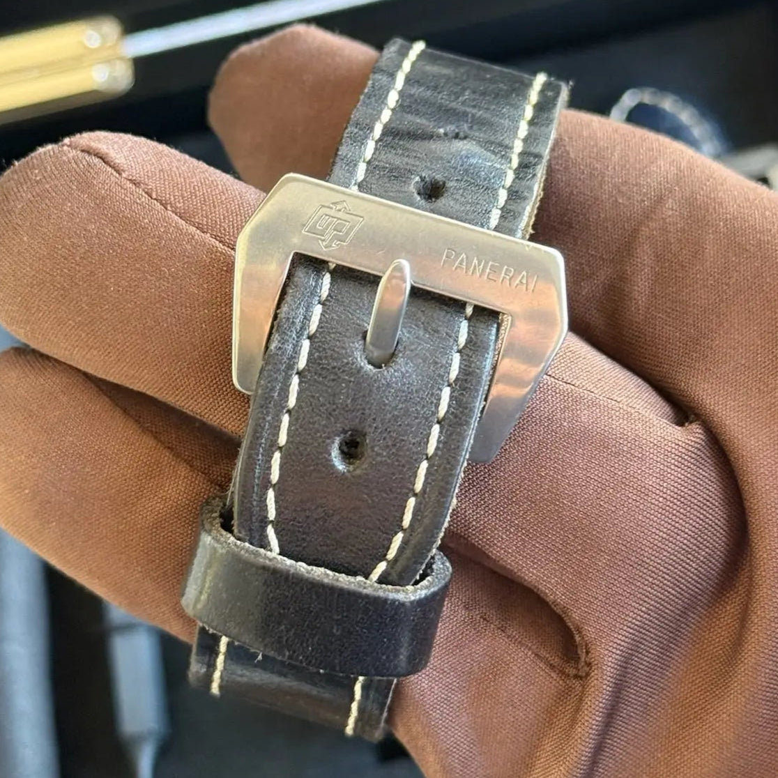 1996 Panerai Daylight Slytech Sylvester Stallone Limited Edition 1/200 / 5218-207A / Original Leather Band / Mint Condition / Fully Serviced 2025 / With Box - Just Watch It