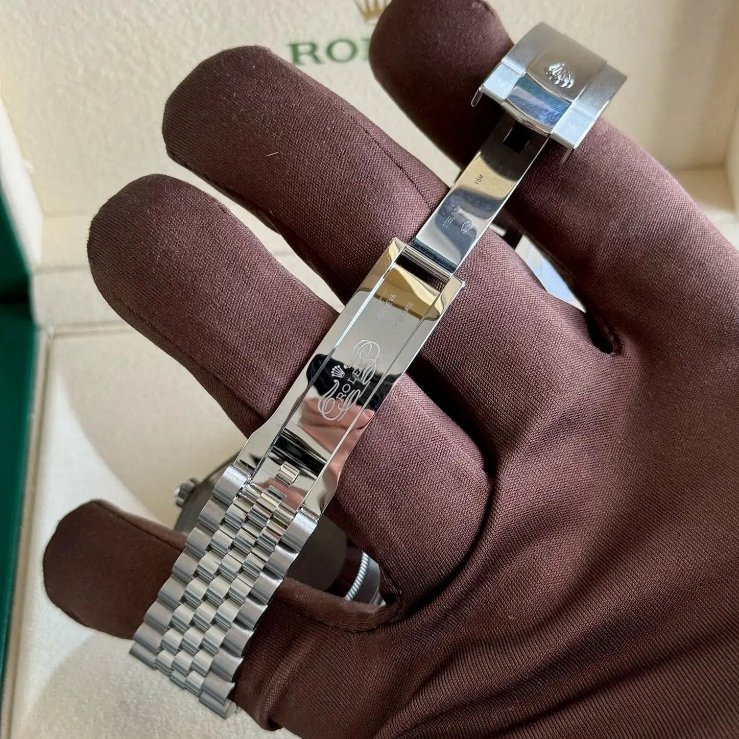 2025 Datejust 41 Mint Green Dial / 126334 / Jubilee Band / Brand New & Unworn Just Watch It