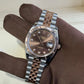 2025 Rolex Datejust 41 Chocolate Diamond Dial / 126331 / Two Tone Rose Gold / Brand New & Unworn / Box & Papers Just Watch It