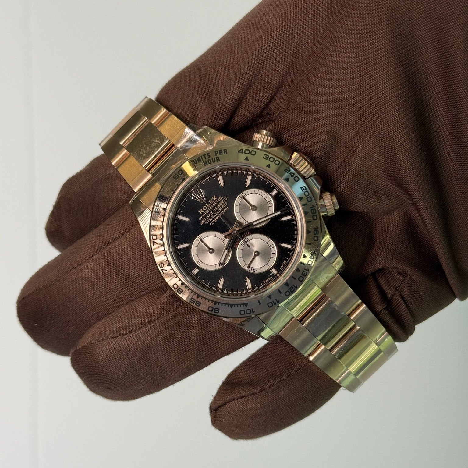 2025 Rolex Daytona Cosmograph Black Dial 126505 / Rose Gold / Brand New & Unworn / Box & Papers Just Watch It