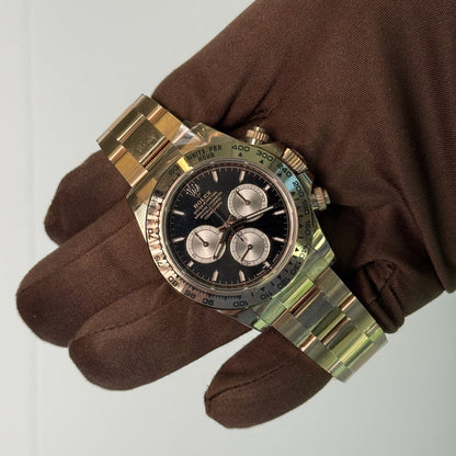 2025 Rolex Daytona Cosmograph Black Dial 126505 / Rose Gold / Brand New & Unworn / Box & Papers Just Watch It