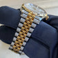 2023 Rolex Datejust 36 Mother of Pearl Diamond Dial / 126233 / Two Tone Yellow Gold / Like New