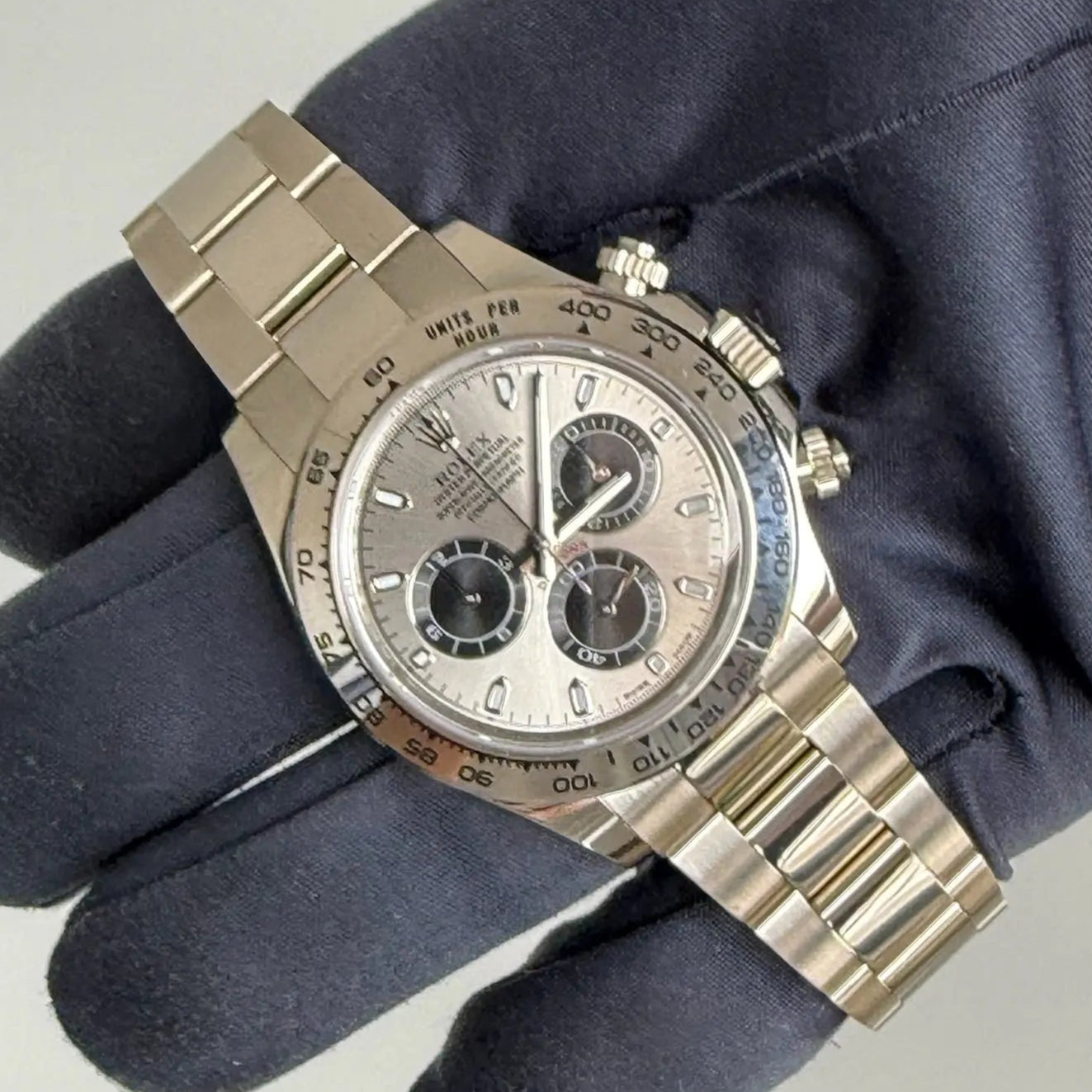 2024 Rolex Daytona Cosmograph 'Koala' Silver Dial / 126509 / White Gold / Like New