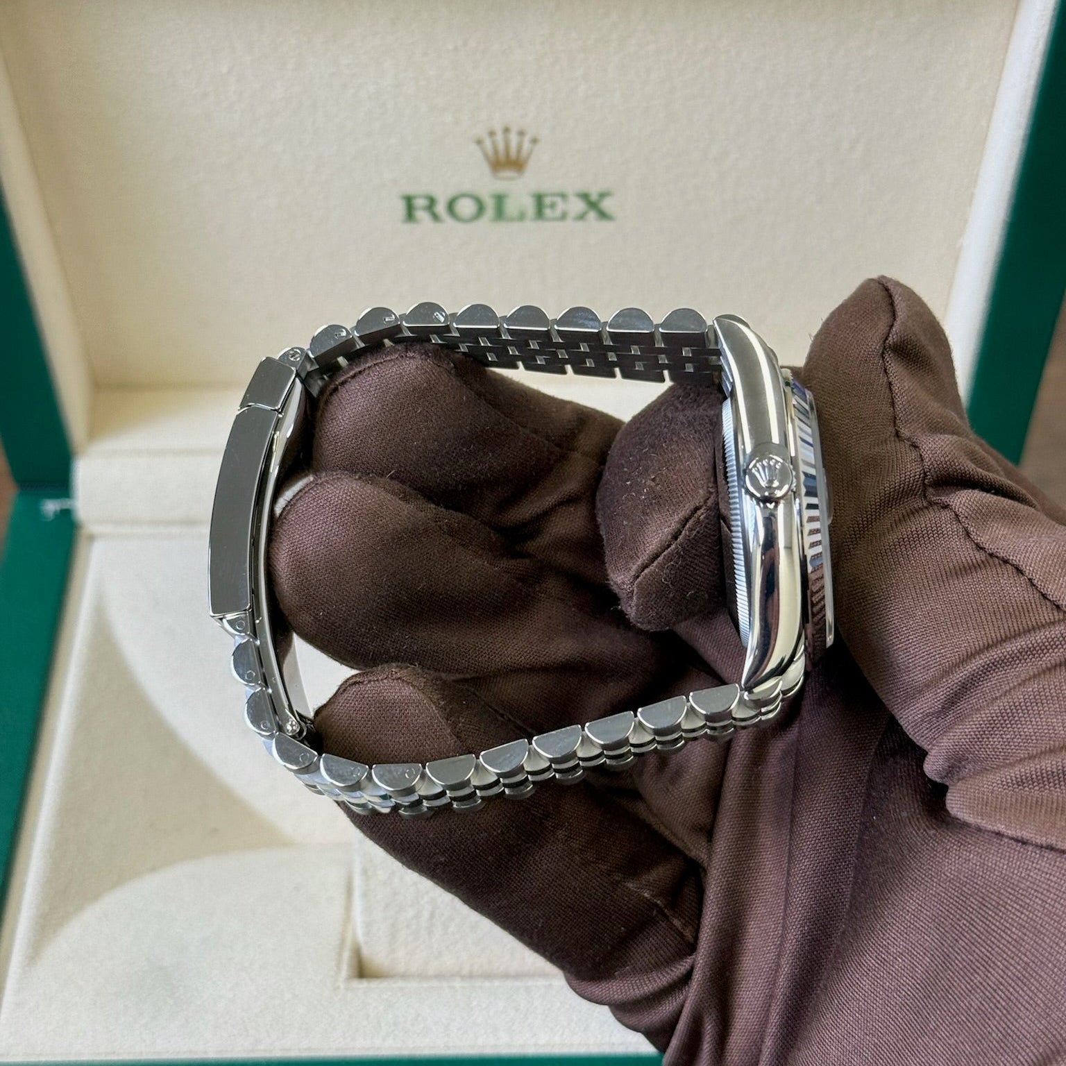 2025 Rolex Datejust 36 Mint Green / 126234 / Steel / Brand New & Unworn / Box & Papers Just Watch It