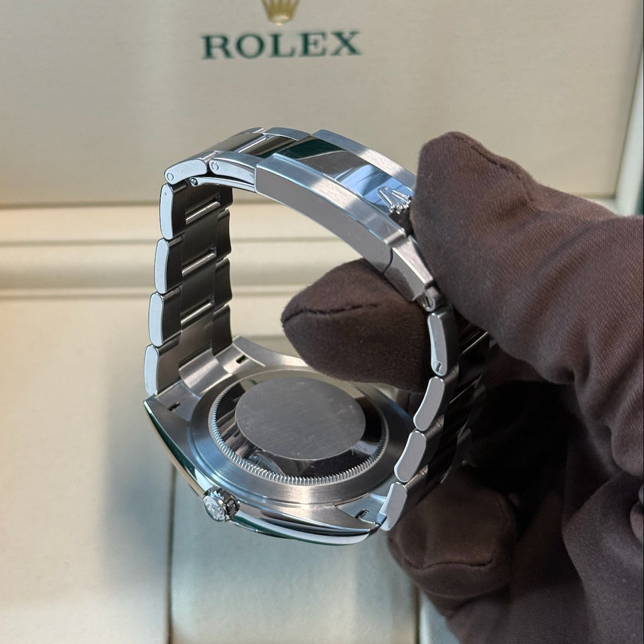 2025 Rolex Datejust 41 Mint Green / Steel / Mint Condition / Box & Papers Just Watch It