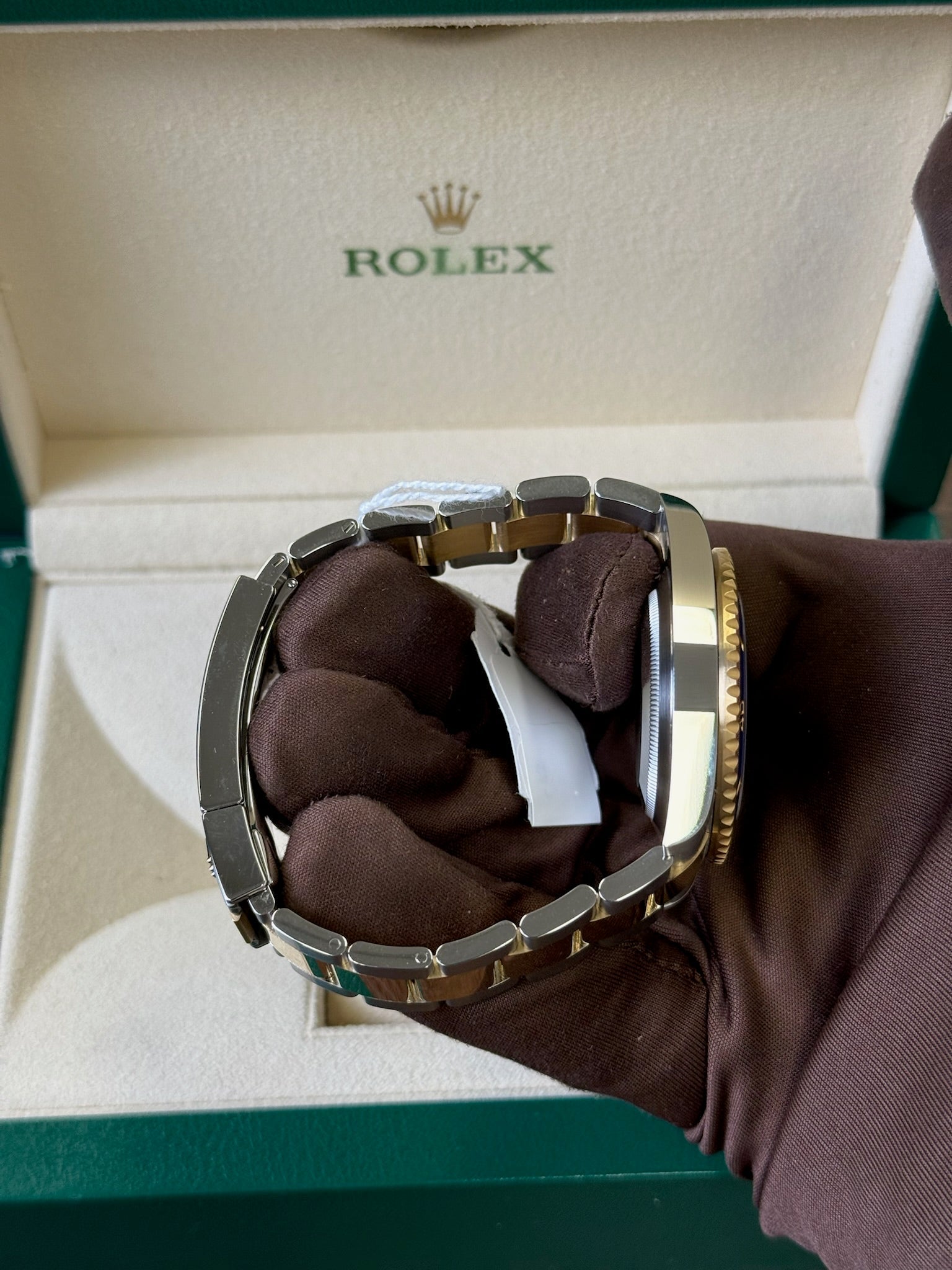 2025 Rolex Submariner Date Bluesy / 126613LB / Yellow Gold & Steel / Brand New & Unworn / Box & Papers Just Watch It