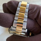 2004 Rolex Datejust 36 Champagne Roman Dial / 116203 / Oyster Bracelet / Two Tone Yellow Gold / Mint Condition / Recently Serviced - Just Watch It