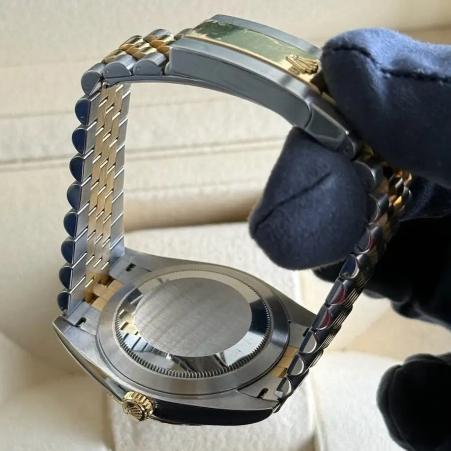 2022 Datejust 41 Champagne Diamond Dial / 126333 / Two Tone Yellow Gold / Jubilee Band Just Watch It
