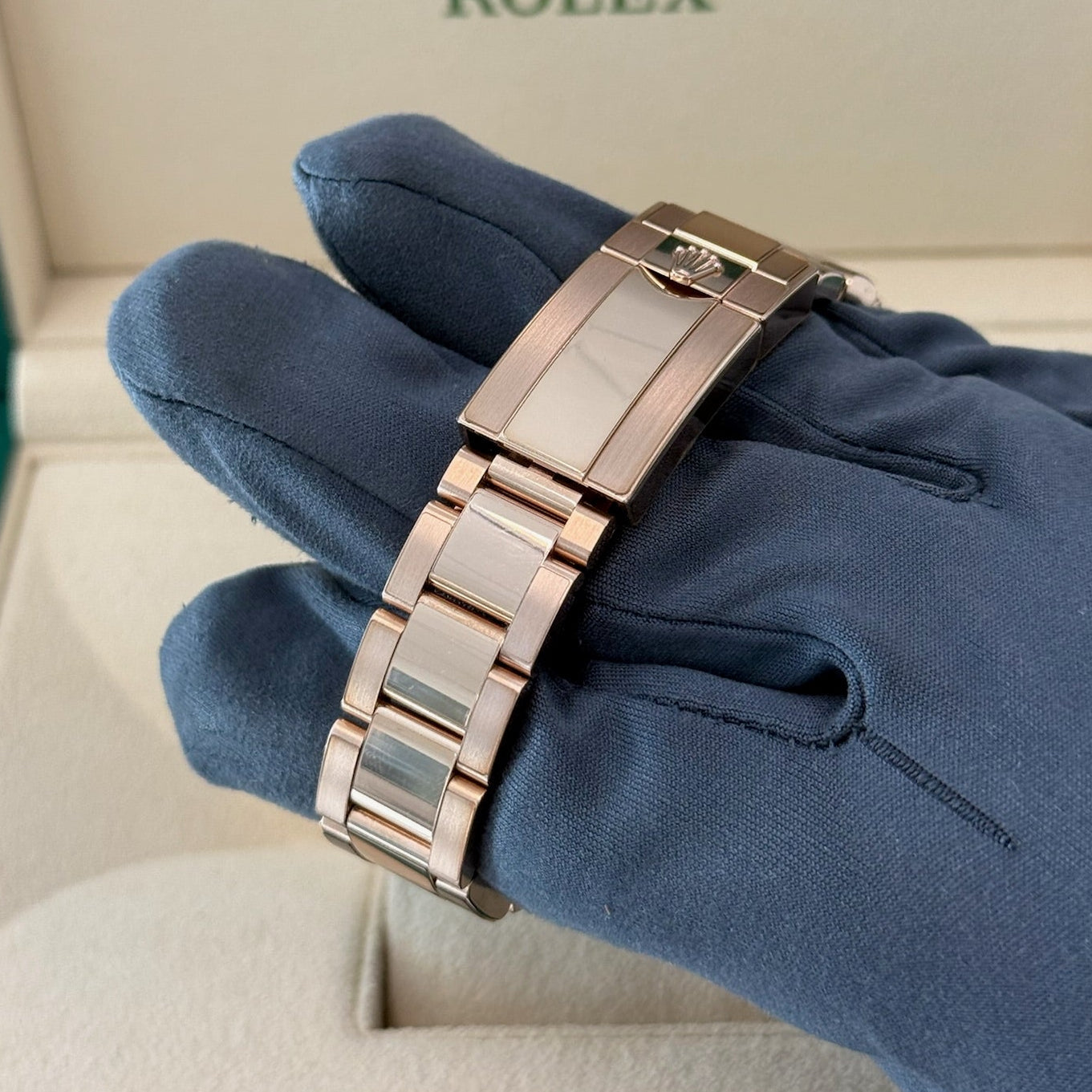 2023 Rolex Daytona Black Diamond Dial 126505 / Rose Gold / Like New / Box & Papers Just Watch It