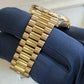 2024 Rolex Day Date 40 Champagne Baguette Diamond Dial / 228238 / Yellow Gold / Like New