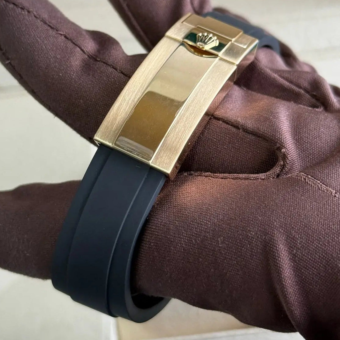 2024 Rolex Yacht Master 42 Black Dial / 226658 / Yellow Gold on Oysterflex / Mint Conditio Just Watch It