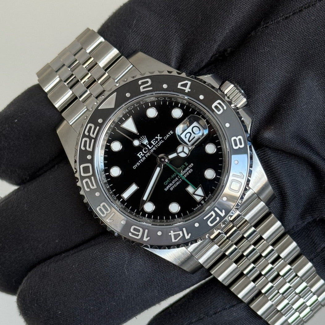 2025 Rolex GMT Master II 'Bruce Wayne' / 126710GRNR / Jubilee Bracelet / Brand New Just Watch It