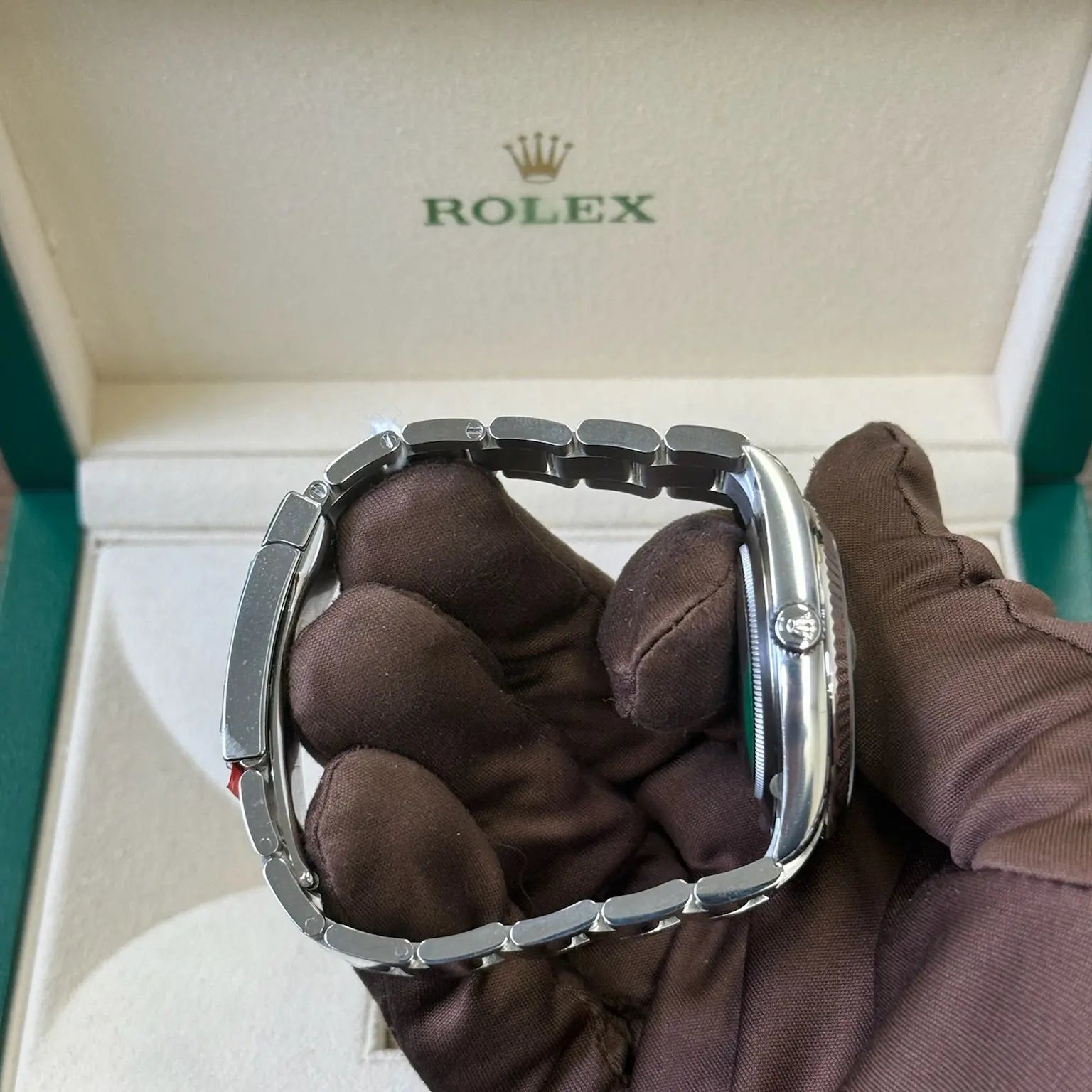 2025 Rolex Datejust 41 Blue Azzurro Dial / 126334 / Steel / Fully Stickered / Brand New & Unworn / Box & Papers Just Watch It