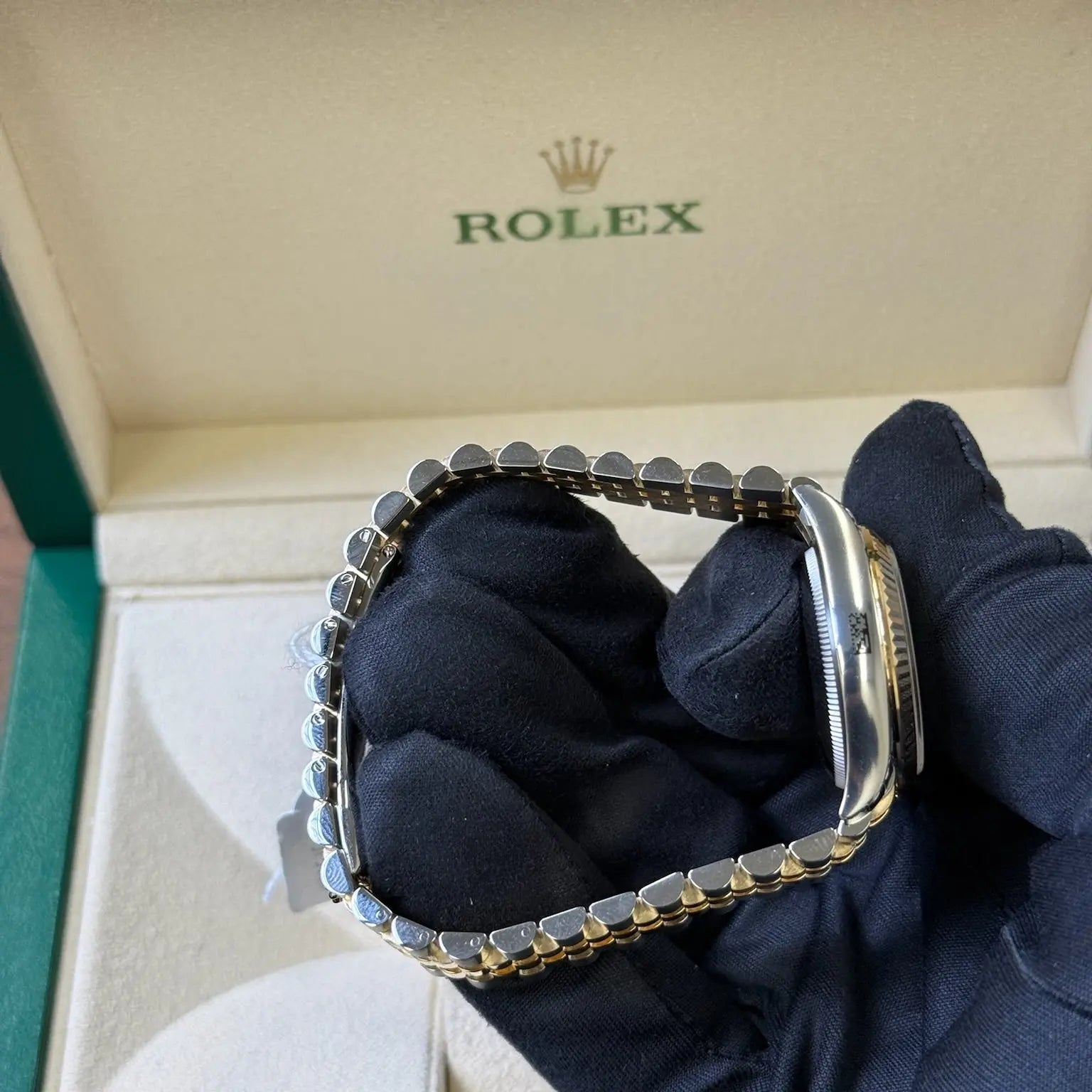 2022 Rolex Datejust 31 Mother of Pearl Diamond Dial / 278273 / Two Tone Yellow Gold & Steel / Like New / Box & Papers Just Watch It
