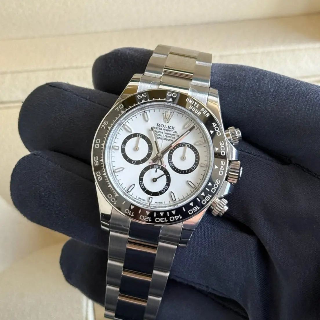 2025 Rolex Daytona Cosmograph White Dial Panda / 126500LN / 40mm / Brand New & Unworn / Box & Papers Just Watch It