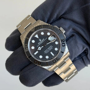 2024 Rolex Yacht-Master 42 RLX Ceramic Titanium / 226627 / 42mm / Like New