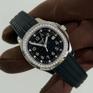 2022 Patek Philippe 5267/200A-001 / Steel / Black Dial / Factory Diamond Bezel / Black Rubber strap Just Watch It