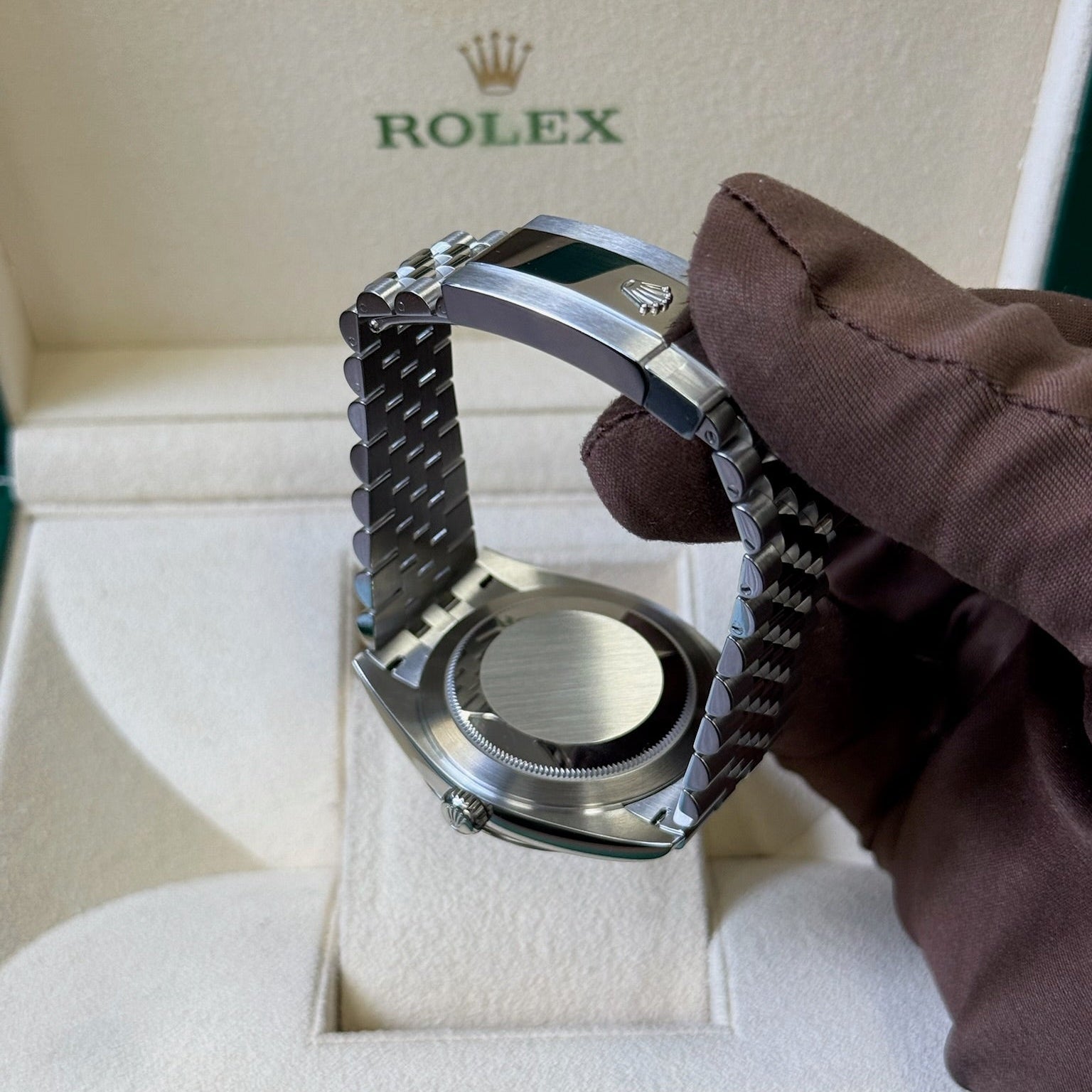 2025 Rolex Datejust 41 Mint Green / 126334 / Steel / Brand New & Unworn / Box & Papers Just Watch It