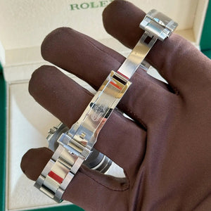 2025 Rolex GMT Master II 'Bruce Wayne' / 126710GRNR / Oyster Bracelet / Full Factory Stickers / Brand New