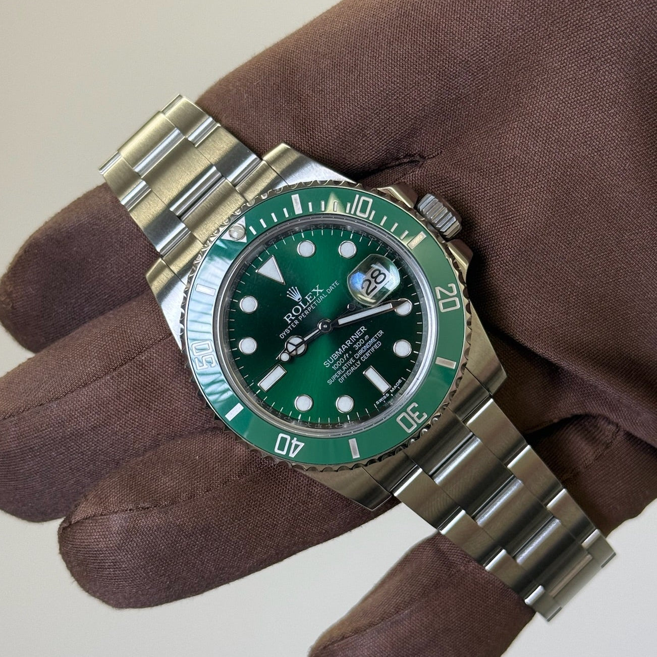 2019 Rolex Submariner Hulk / 116610LN / Steel / Mint Condition / Box & Papers Just Watch It