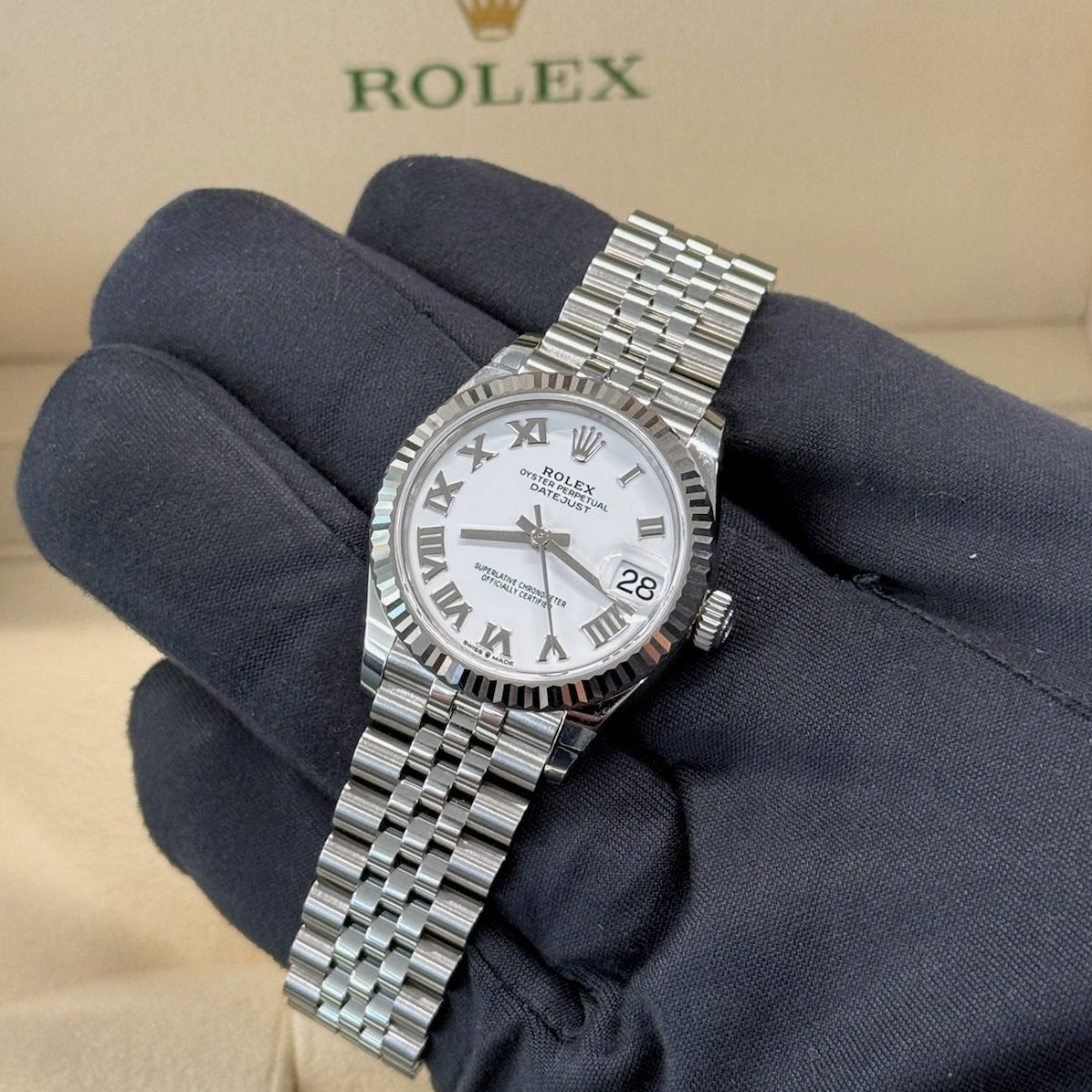 2025 Rolex Datejust 31 White Roman Numerals Dial / Steel / Brand New & Unworn / Box & Papers Just Watch It