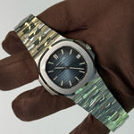 2020 Patek Philippe Nautilus 5711/1A Blue Dial / Steel / Like New & Unpolished / Box & Papers Just Watch It
