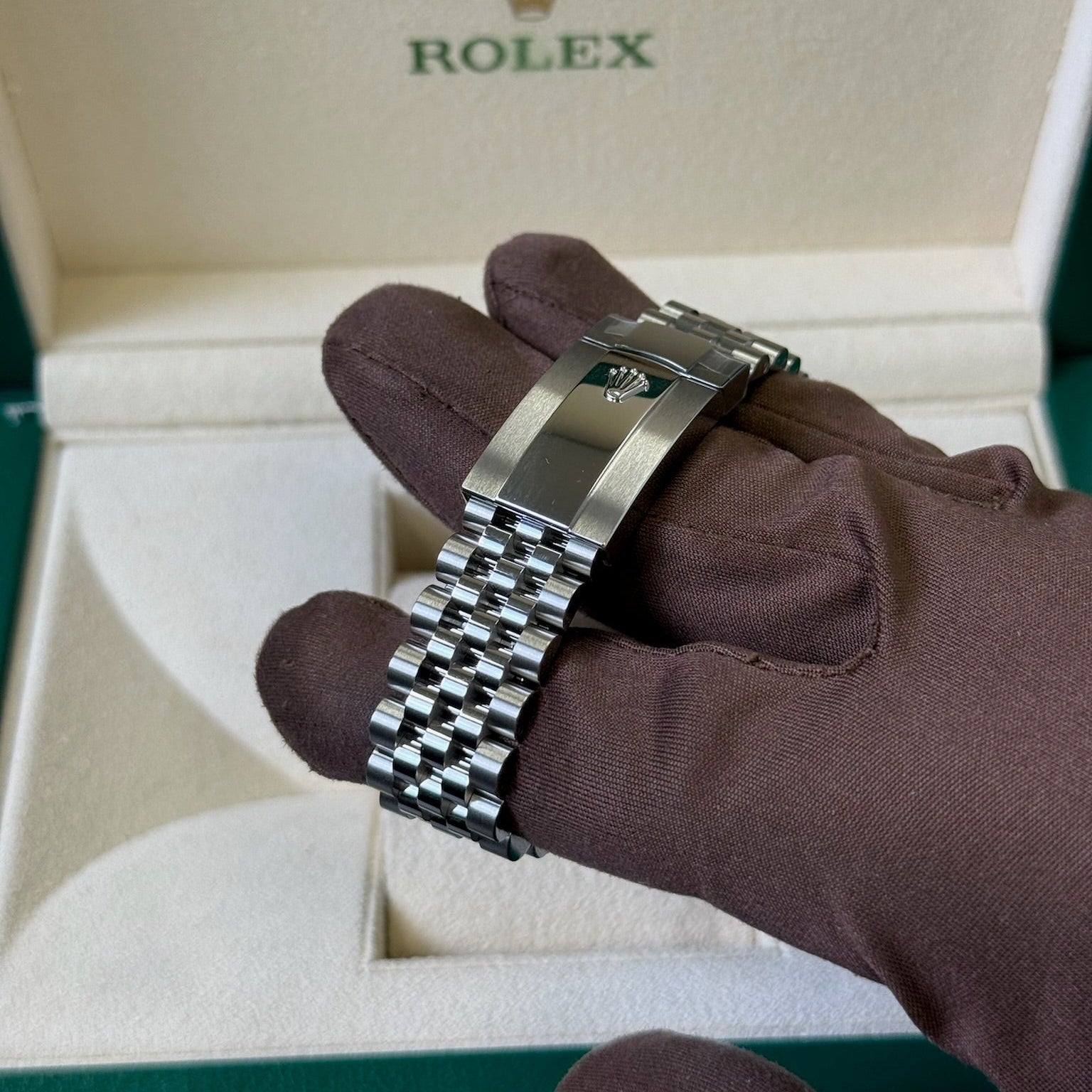 2025 Rolex Datejust 41 Mint Green / 126334 / Steel / Brand New & Unworn / Box & Papers Just Watch It