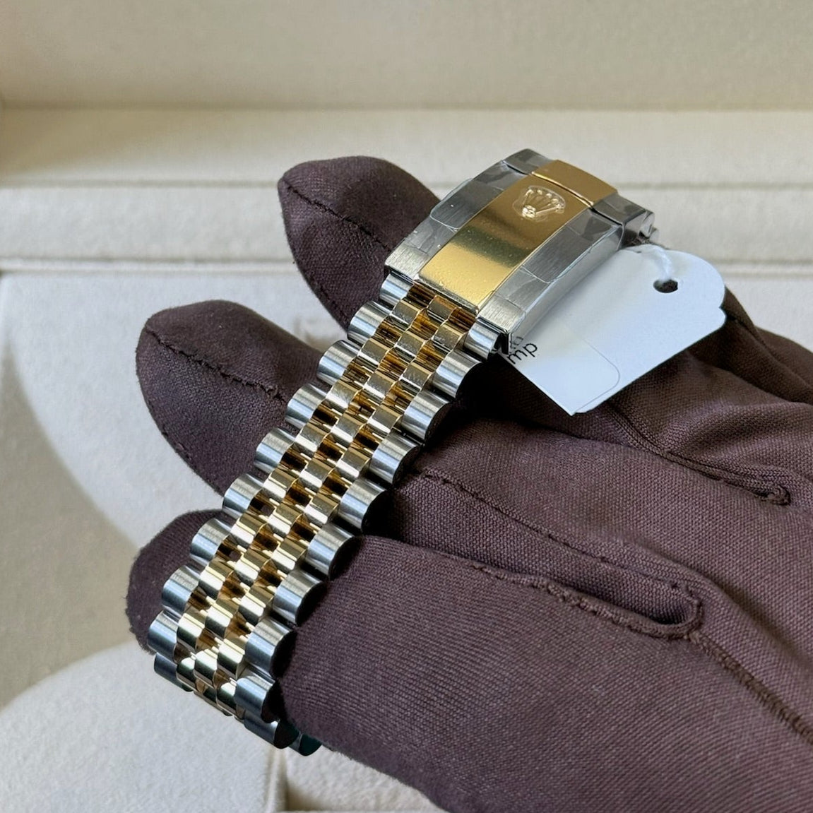 2025 Rolex Datejust 36 Champagne Dial / 126233 / Two Tone Yellow Gold & Steel / Brand New & Unworn / Box & Papers Just Watch It