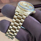 1989 Rolex Day Date 36 Champagne Linen Dial / 18238 / Yellow Gold / Presidential Bracelet / Original Condition