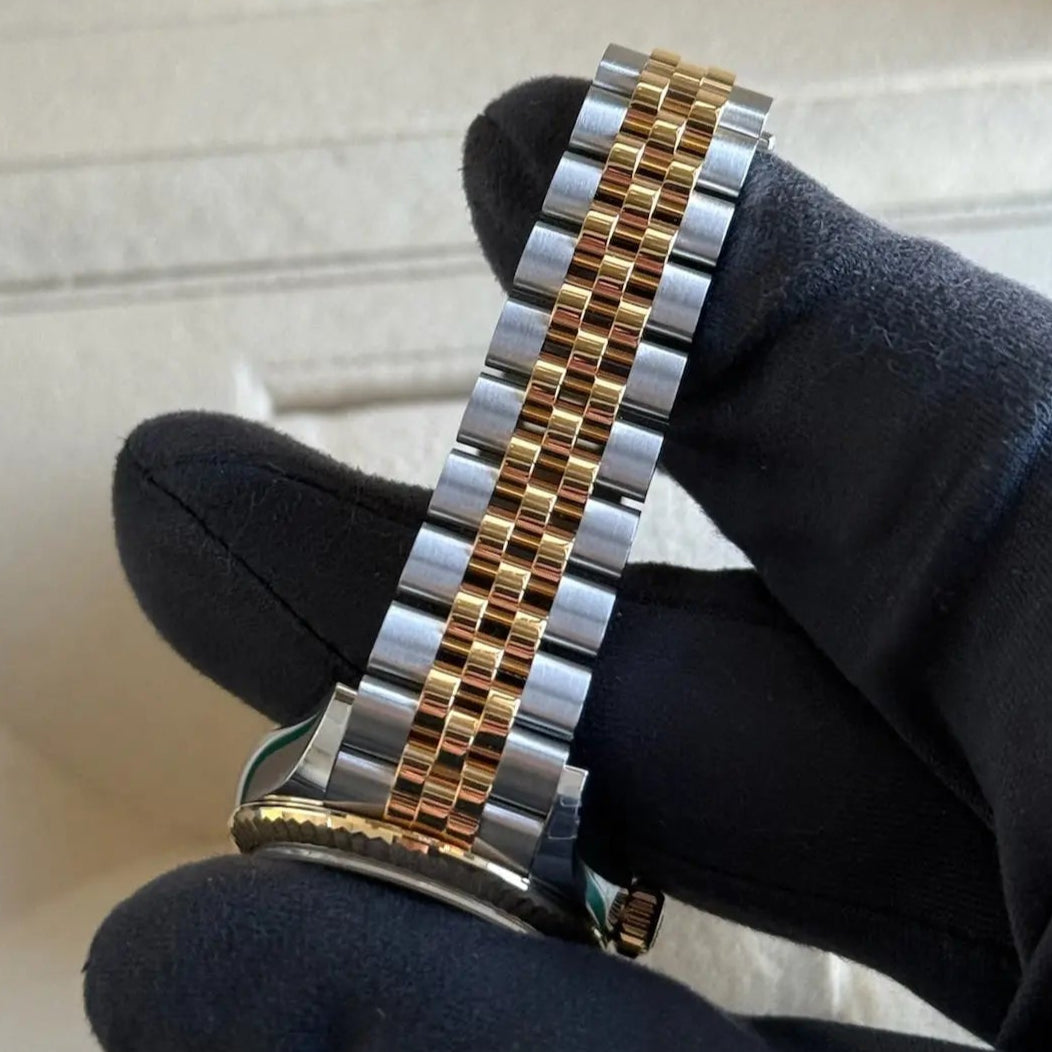 2025 Rolex Lady-Datejust 28 Champagne Dial / 269173 / Two Tone Yellow Gold / Jubilee Band / Brand New & Unworn Just Watch It
