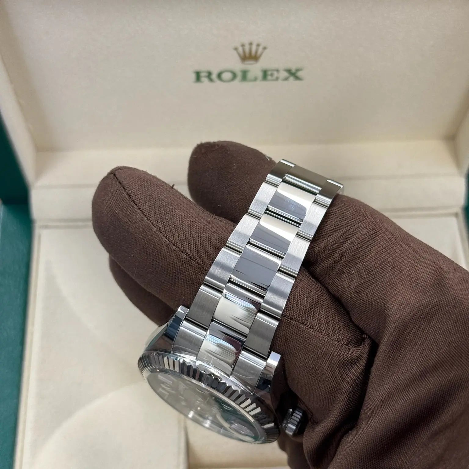 2024 Rolex Sky Dweller 42 Blue Dial / 336934 / Steel / Oyster Band / Like New / Box & Papers Just Watch It