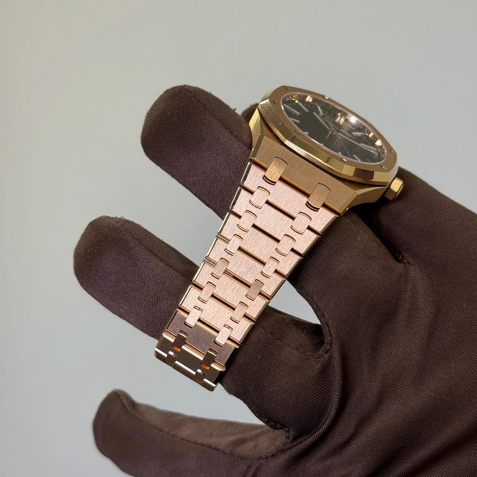 2023 Audemars Piguet Royal Oak Black Dial / 15510OR / Rose Gold / Brand New & Unworn / Box & Papers Just Watch It