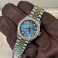 2025 Rolex Datejust 31 Black Mother of Pearl Diamond Dial 278273 / Yellow Gold & Steel / Brand New & Unworn / Box & Papers