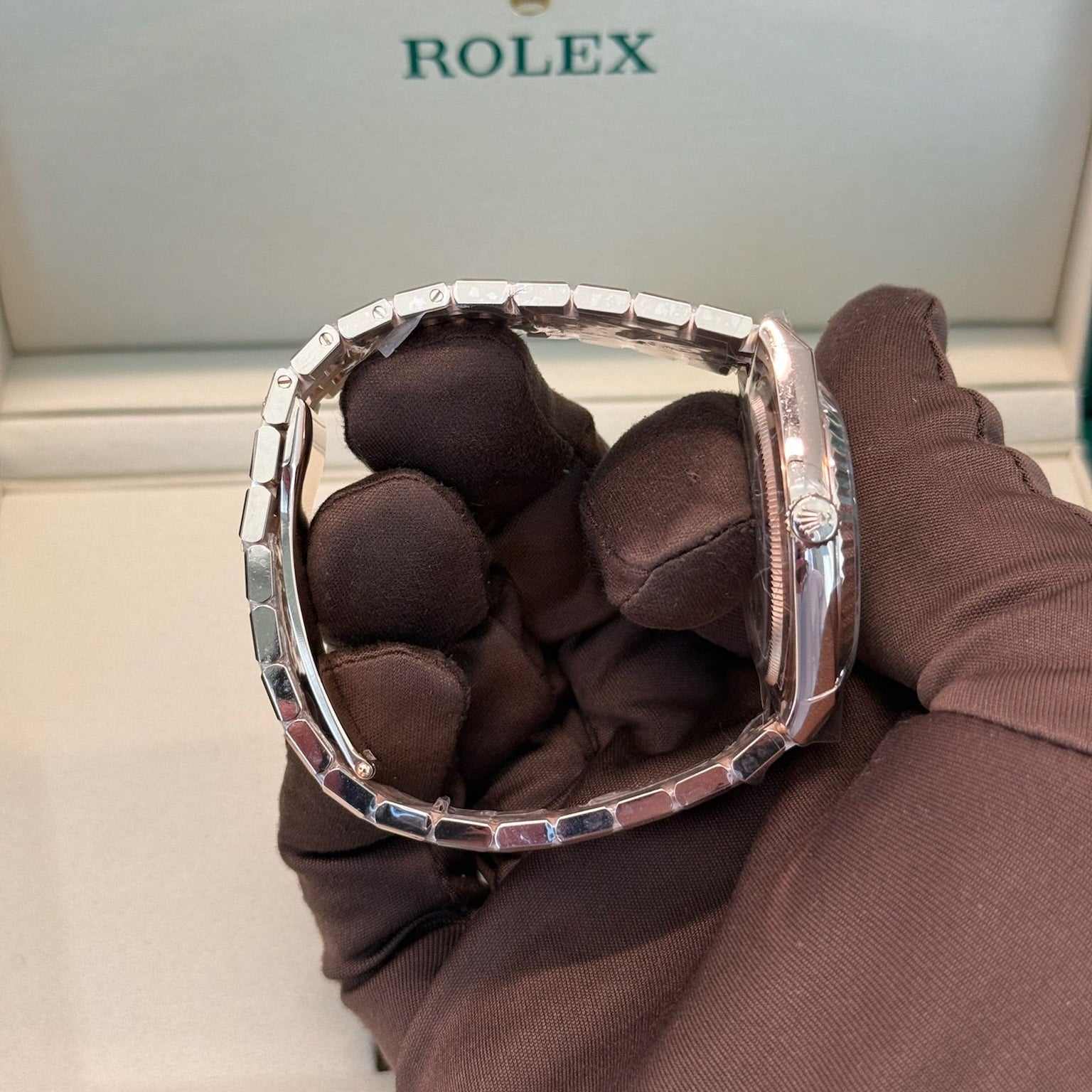 2025 Rolex Land Dweller 40 White Dial 127335 / Rose Gold / Brand New & Unworn / Box & Papers Just Watch It