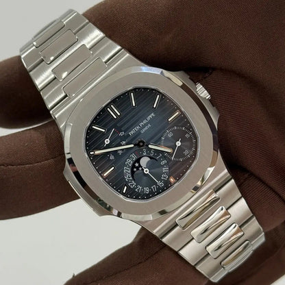 2018 Patek Philippe Nautilus Blue Dial / 5712/1A-001 / Steel / Mint Condition - Just Watch It