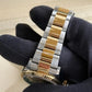 2022 Rolex Datejust 36 Palm Motif Dial / 126233 / Two Tone Yellow Gold / Discontinued / Mint Condition / Box & Papers