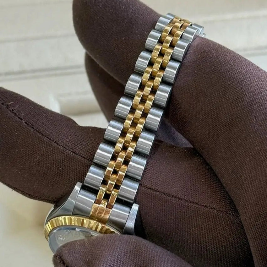 1998 Rolex Lady-Datejust 26 Champagne Diamond Dial / 79173 / Two Tone Yellow Gold / Jubilee Band / Excellent Condition - Just Watch It