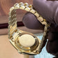 1989 Rolex Day Date 36 Champagne Linen Dial / 18238 / Yellow Gold / Presidential Bracelet / Original Condition
