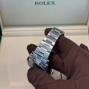 2025 Rolex Datejust 41 Blue Roman Dial Smooth Bezel 126300 / 41mm / Steel / Brand New & Unworn / Box & Papers Just Watch It