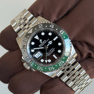2025 Rolex GMT Master II 'Sprite' Black Dial / 126720VTNR / Jubilee Band / 40mm / Like New - Just Watch It