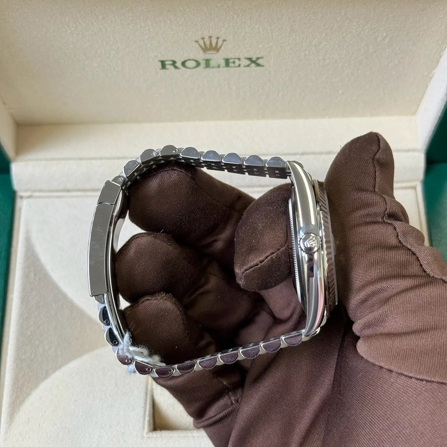 2025 Rolex Datejust 41 White Dial with Roman Numerals / 126334 / Steel / Brand New & Unworn / Box & Papers Just Watch It