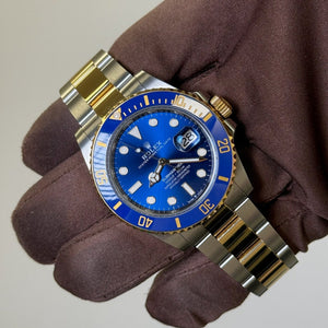2025 Rolex Submariner Date 41 Bluesy / 126613LB / Two Tone Yellow Gold & Steel / Brand New & Unworn / Box & Papers Just Watch It