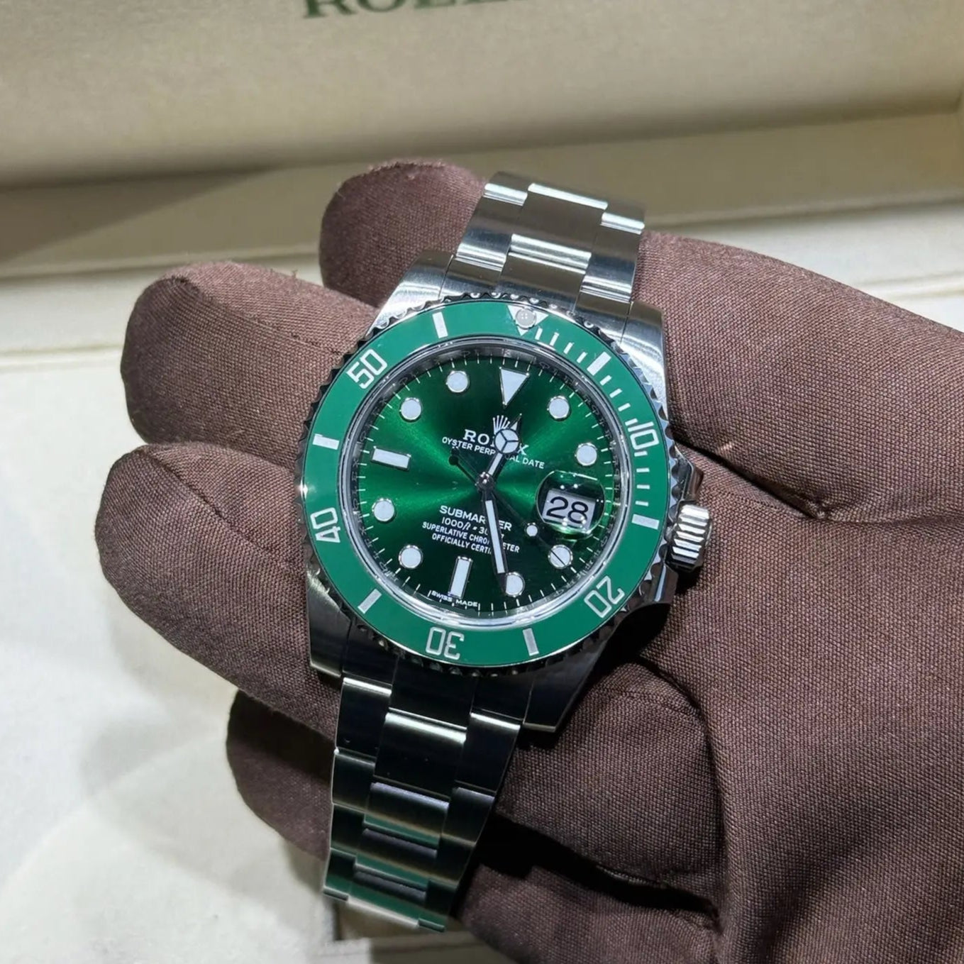 2019 Submariner Date ‘Hulk’ / 116610LV / Steel / Mint Condition Just Watch It