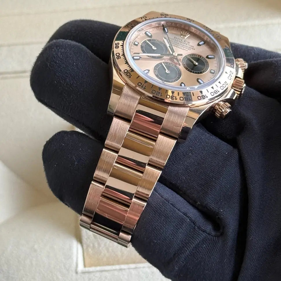 2020 Daytona Cosmograph 'Salmon Dial' / 116505 / Rose Gold / Mint Condition / Box & Papers Just Watch It