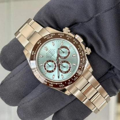 2017 Rolex Daytona 'Platona' Ice Blue Dial Ceramic / 116506 / Platinum  / 40mm / Mint Condition - Just Watch It