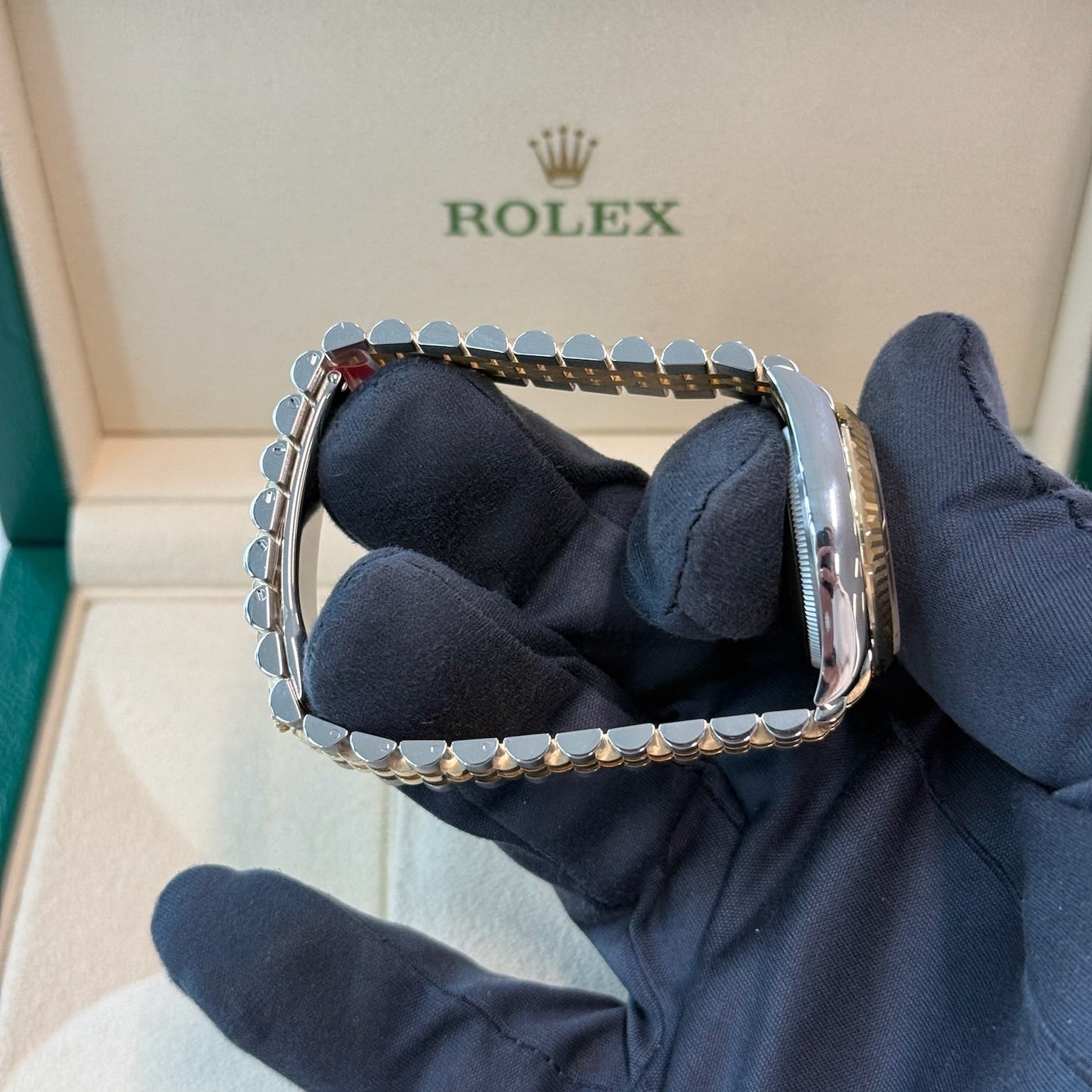 2025 Rolex Datejust 31 Green Diamond Dial 278273 / Yellow Gold & Steel / Brand New & Unworn / Box & Papers Just Watch It