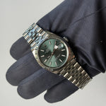 2026 Rolex Datejust 36 Mint Green 126234 / Steel / Brand New & Unworn / Box & Papers Just Watch It